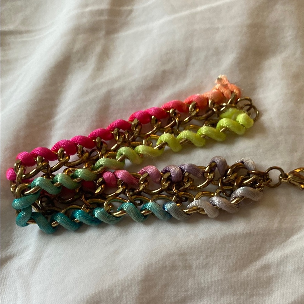 Fun colorful bracelet